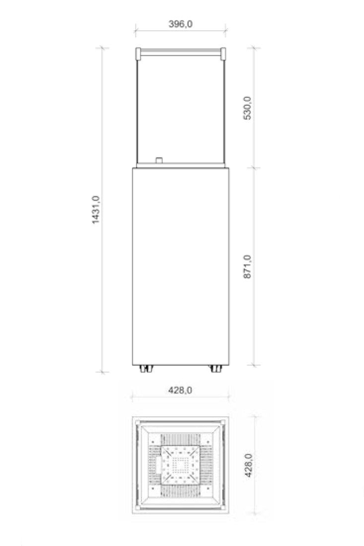 Neocube O 2.0 - Calacatta silk